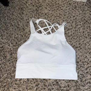 High neck long line free to be wild bra